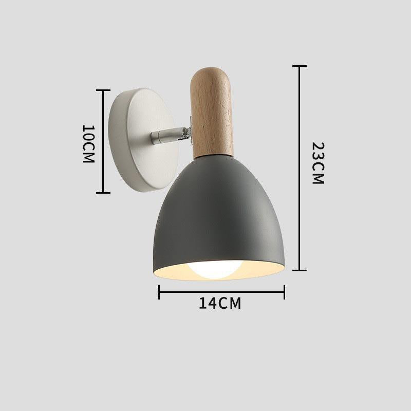 Nordic Creative Makaron Bedroom Bedside Lamp