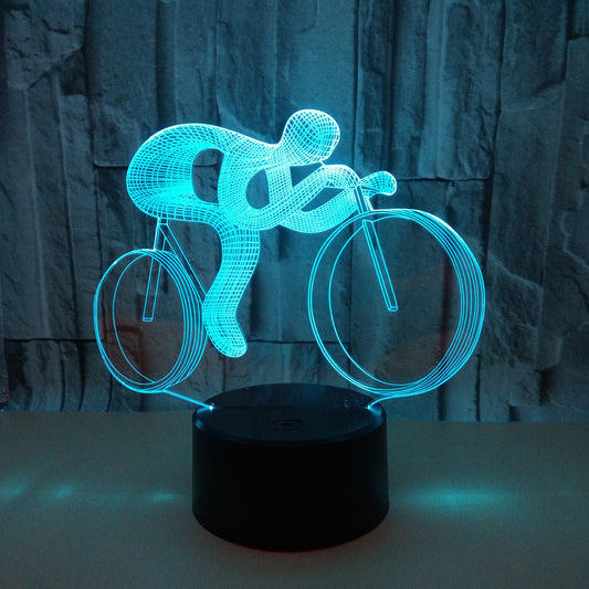 The Bicycler 3D Lamp