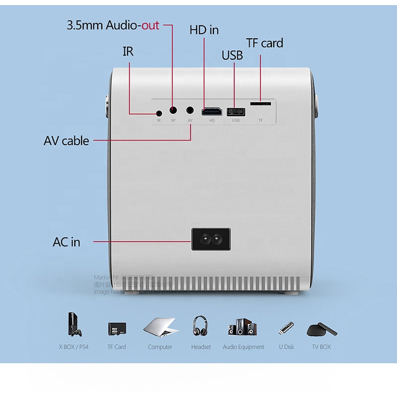 1080P HD portable projector