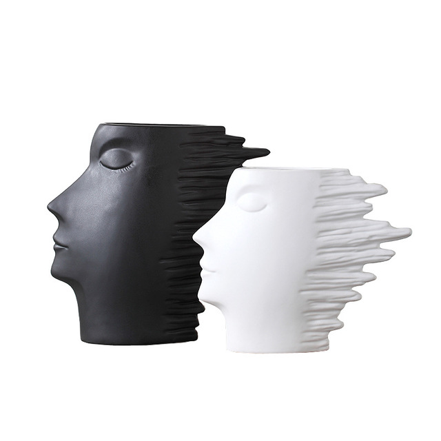Creative Face Mask Vase