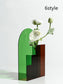 Desktop Decoration Color Acrylic Dry Vase
