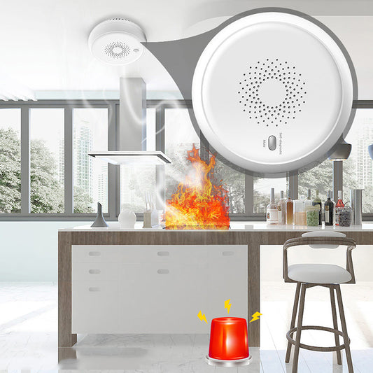 Smart Smoke Detector Remote Alarm Sensor