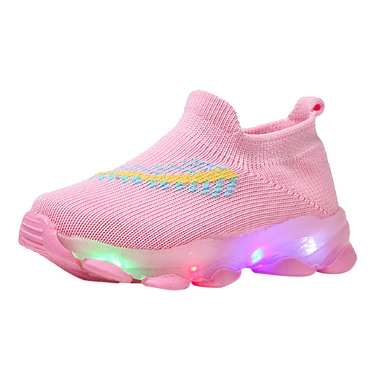 Sensor Light Led Light Socks Shoes Boys And Girls Light Shoes