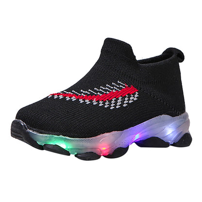 Sensor Light Led Light Socks Shoes Boys And Girls Light Shoes