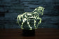 Puzzle Horse 3D Light, Colorful Touch LED Vision