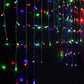 Led Starry Icicle Light String