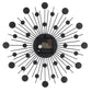 Large Creative Contemporary Round Wall Clock