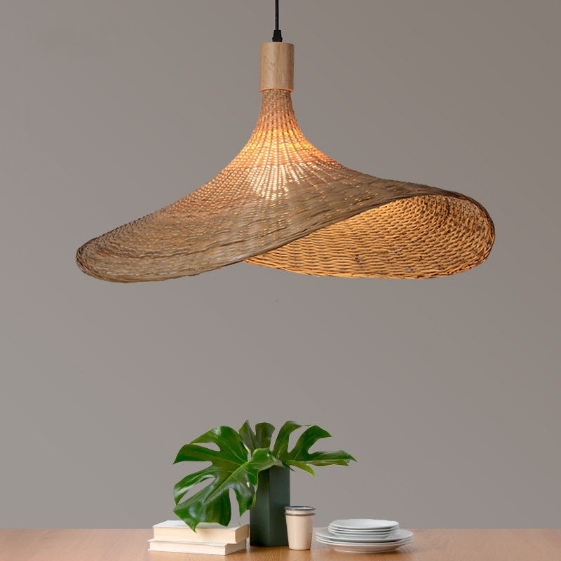 Bamboo Chandelier New Japanese Style Lamps