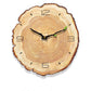 Vintage Retro Oak Wood Wall Clock