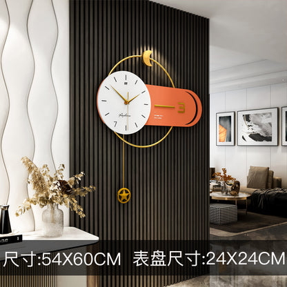 Modern Simple Wall Clock Home Decoration Clock Light Luxury Wall Clock
