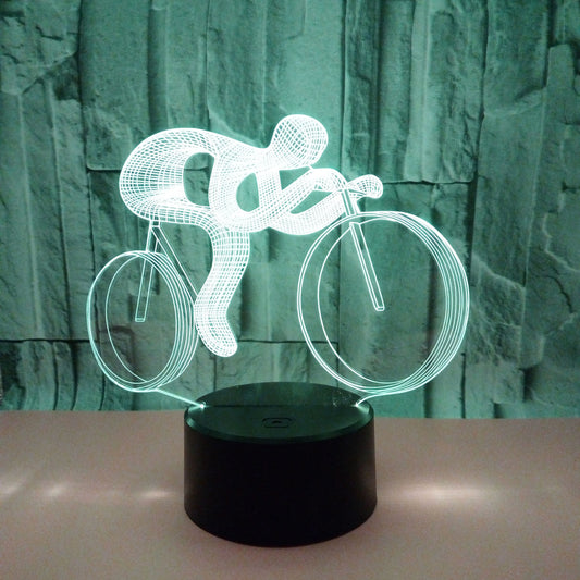 The Bicycler 3D Lamp