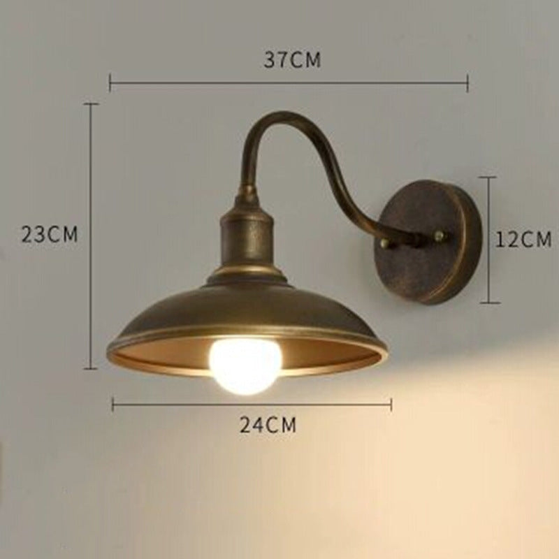 Loft Industrial Style Wrought Iron Wall Light