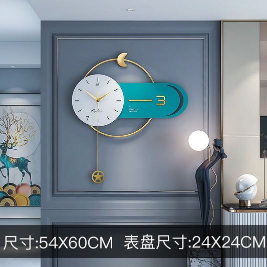 Modern Simple Wall Clock Home Decoration Clock Light Luxury Wall Clock