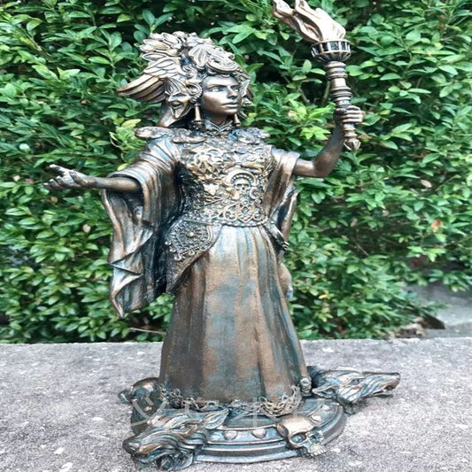 Witchcraft Goddess And Magic Statue