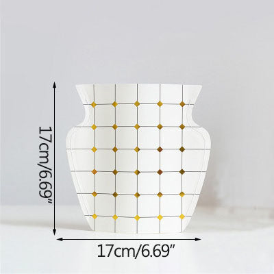 Waterproof paper vase