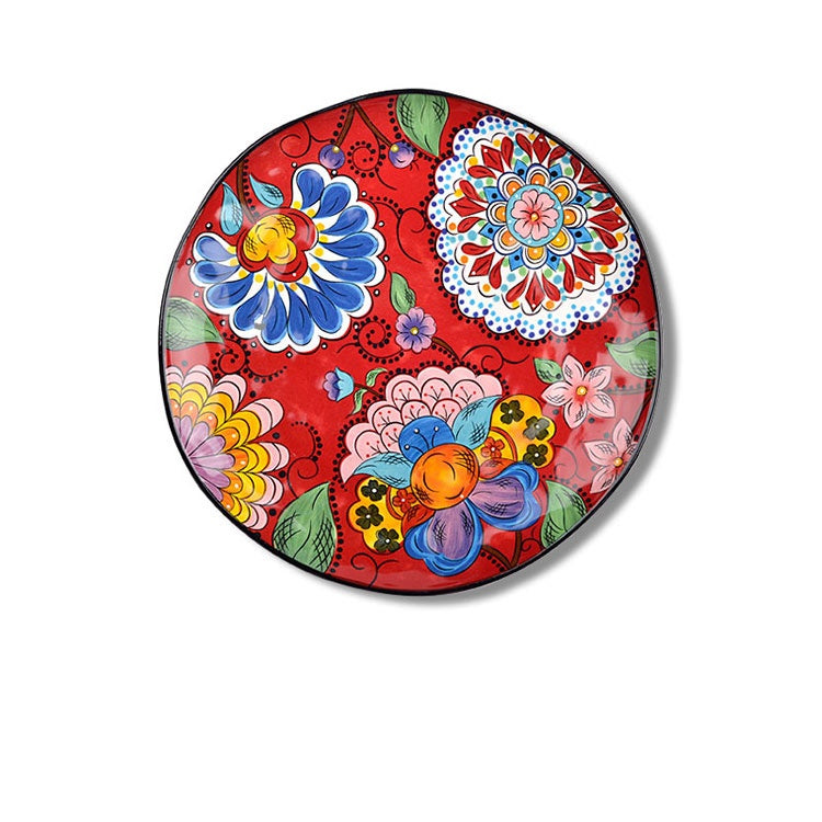 Creative American ceramic hanging plate