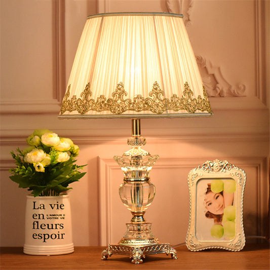 Dimmable Crystal Table Lamp Suitable For Bedroom Bedside