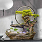 Feng Shui Wheel Fortune Rockery Fountain Circulation Water Wealth Landscape