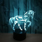 Led Night Light Jigsaw Horse USB Visual