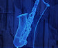Saxophone 3D Night Light In 7 Colors