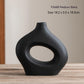 Ceramic Vase Circle Vase Second Generation Decoration Crafts Soft Vase