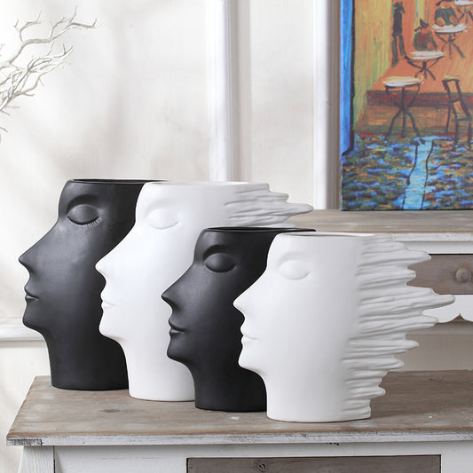 Creative Face Mask Vase