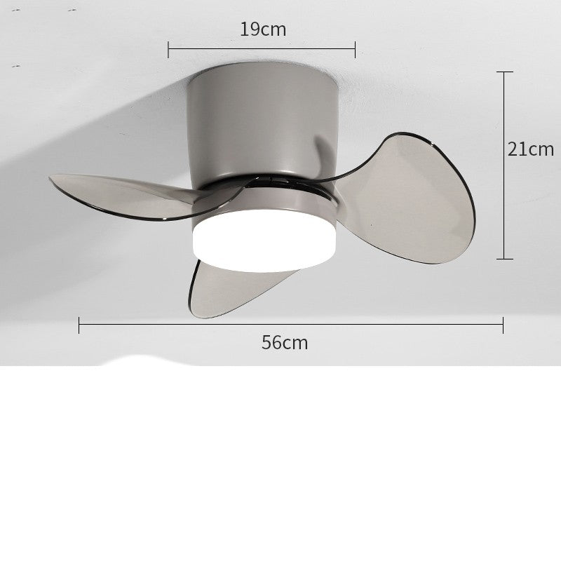 Mini Indoor Ceiling Fan Light 22 Inches