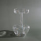 Modern Glass Vase Bubble Vase Art Colored Transparent Small Bottle Decorative Flower Pot