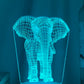 Colorful Touch Remote Control LED Visual Light 3D Small Table Lamp