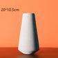 Nordic Morandi Brushed Ceramic Vase