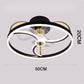 Ceiling Fan Lamp Nordic Creative Modern Invisible Chandelier