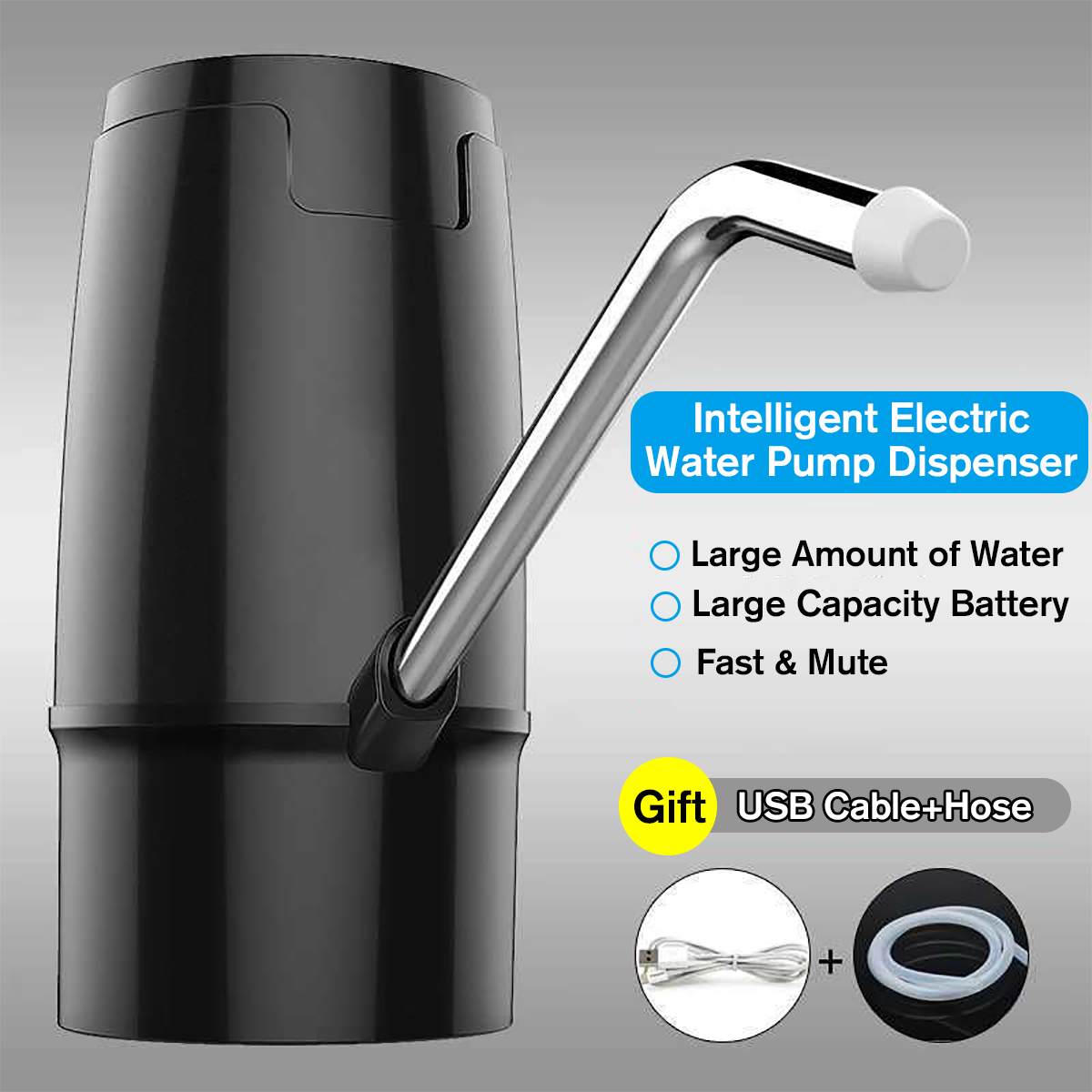 Intelligent Electric Bucket Water Pump Dispenser