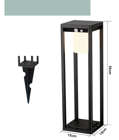 Outdoor Garden Waterproof Floor Villa Community Garden Lamp