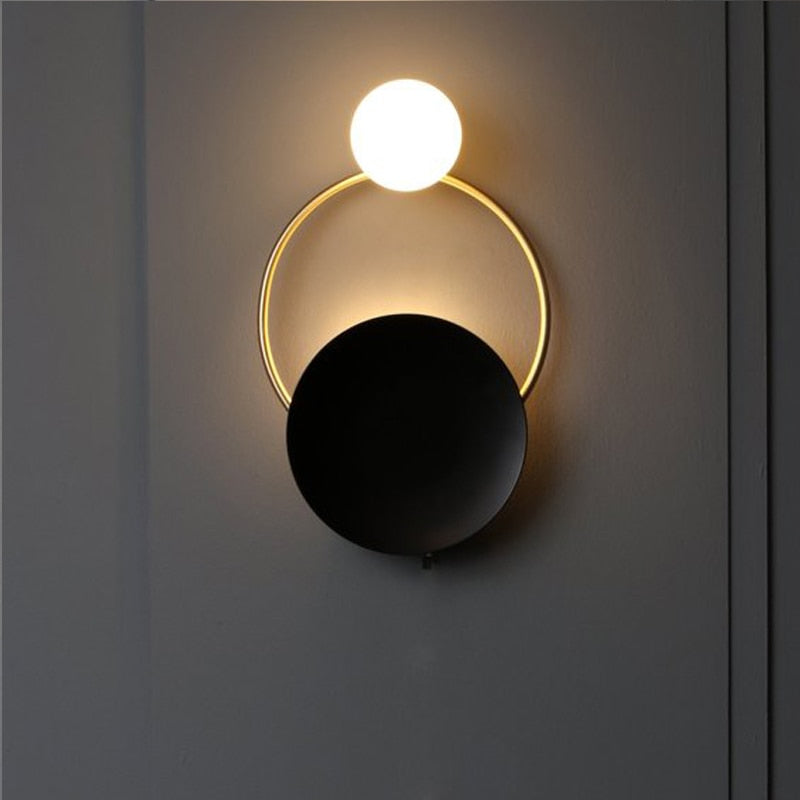 Bedside bedroom wall lamp living room corridor wall lamp