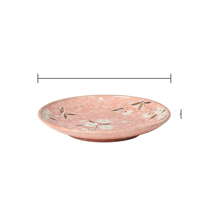 Japanese-style Tableware Plate Steak Plate Dinner Plate Flat Plate