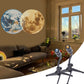 Moon Earth Projector Night Light Sunset Projection Led Desk Lamp For Bedroom Atmosphere Rainbow Lamp Decoration Light