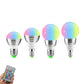 LED RGB Bulb Light And 24-key Remote Control