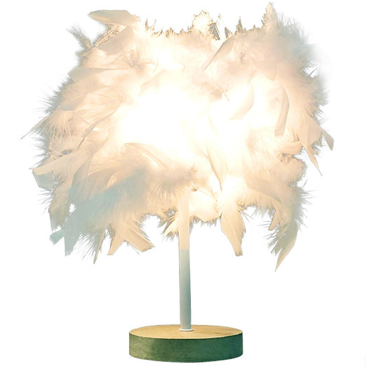 Feather lamp