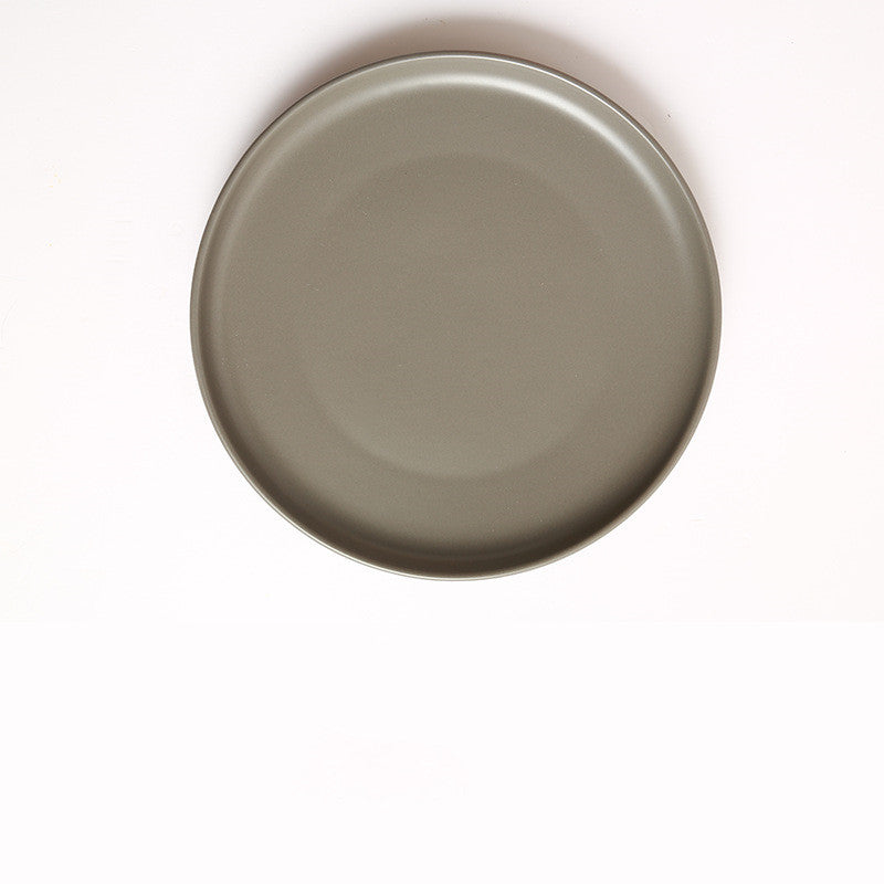 Nordic Stoneware Ceramic Dinnerware Plates