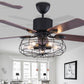 Chuangkang Loft Industrial Fan Pendant Lamp