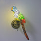 American Pastoral Tiffany Parrot Lamp