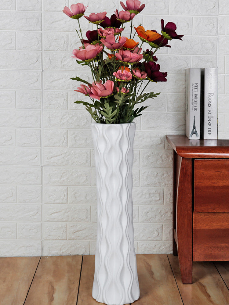Simple Ceramic Large Floor Vase