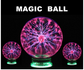 Plasma Lightning Ball Electronic Magic Light Electrostatic Induction Ball Magic Ball With Music 4 Inch 5 Inch  6 Inch