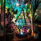 Colorful Bohemian Ambient LED Floral Projection Lantern