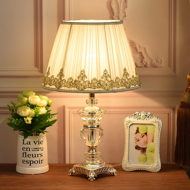 Dimmable Crystal Table Lamp Suitable For Bedroom Bedside