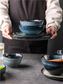 Lototo Japanese Tableware Set Ceramic Pottery Dinnerware Set