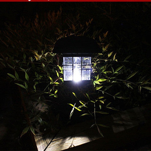 New Upgrade Solar Lamp, LED Outdoor Lawn Lamp