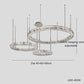 Light Luxury Style Crystal Chandelier Modern Simple Led