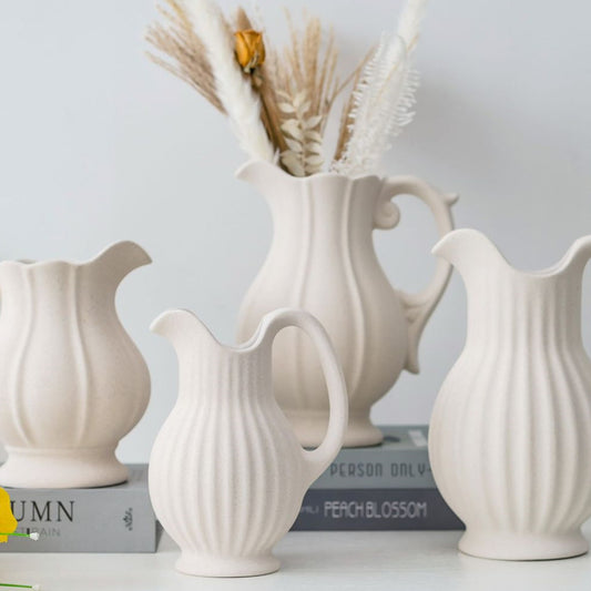 Plain Embryonic Ceramic Vase Decoration