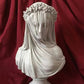 Art Veil Woman White Statue Decorative Ornaments